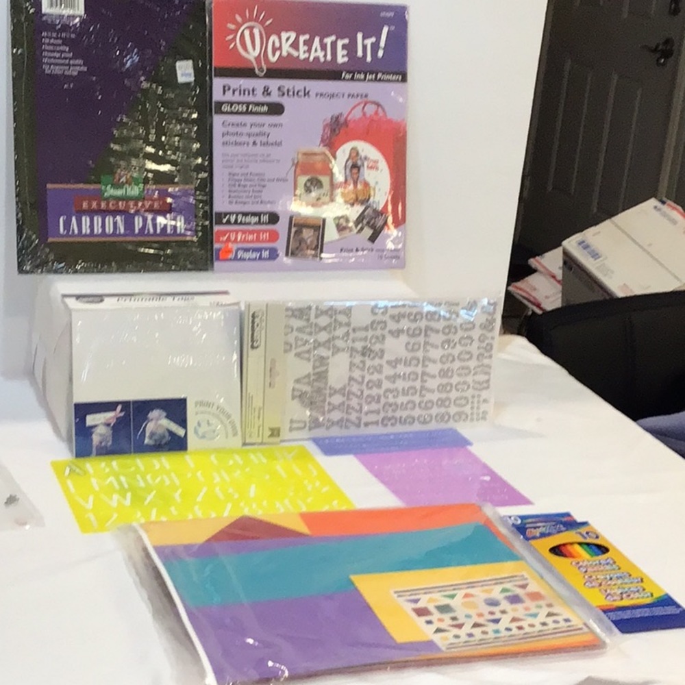 Creative art project supplies